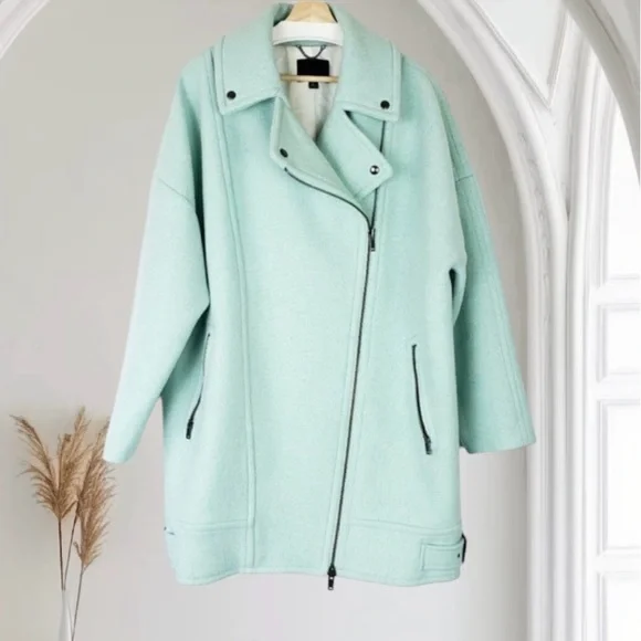 Banana Republic Moto Cocoon Jacket - Picture 1 of 13